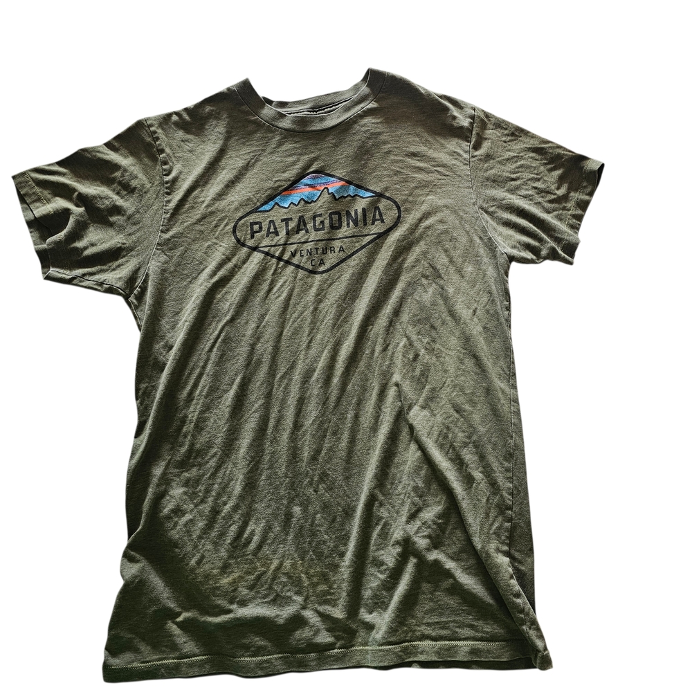 Patagonia Men's Olive Short Sleeve Tee
